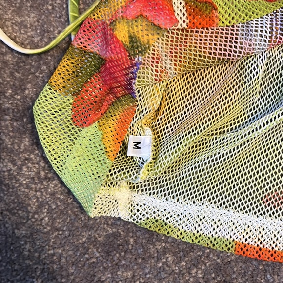 Vintage Prada sport mesh cover up top medium small Italy - Picture 4 of 4